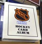 7 BINDERS OF 1990'S HOCKEY CARDS