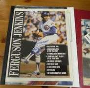 FOUR FERGIE JENKINS AUTOGRAPHS