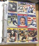 7 BINDERS OF 1990'S HOCKEY CARDS