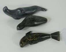 3 INUIT CARVINGS