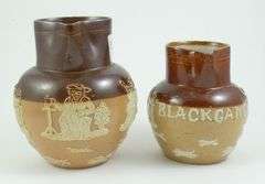 2 ANTIQUE DOULTON JUGS
