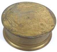 BRASS SHIP'S CLOCK