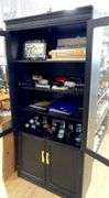 PAINTED DISPLAY CABINET