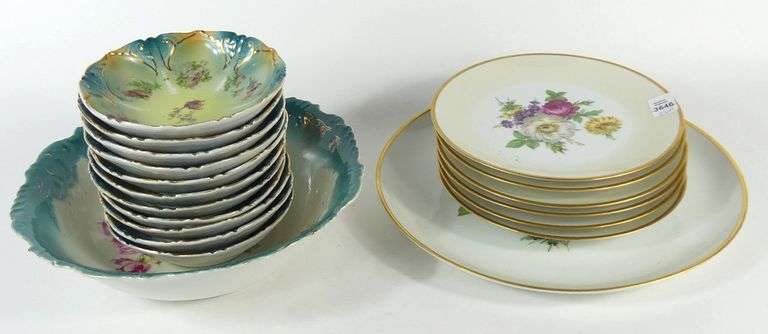 ANTIQUE DESSERT SETS