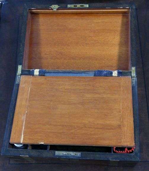 ANTIQUE ROSEWOOD LAP DESK