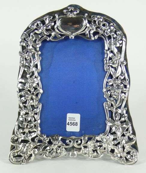 ANTIQUE SILVER PORTRAIT FRAME