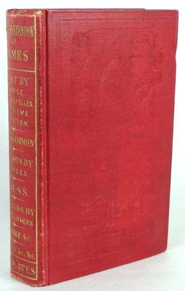 1851 BOHN'S NEW HAND-BOOK OF GAMES