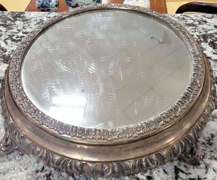 MIRRORED PLATEAU WITH INSERT