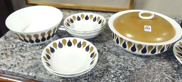 WEDGWOOD "DIABLO" AND BASALT DISHES