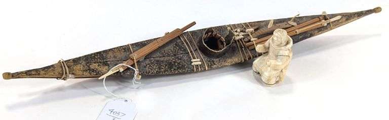 2 VINTAGE KAYAK MODELS