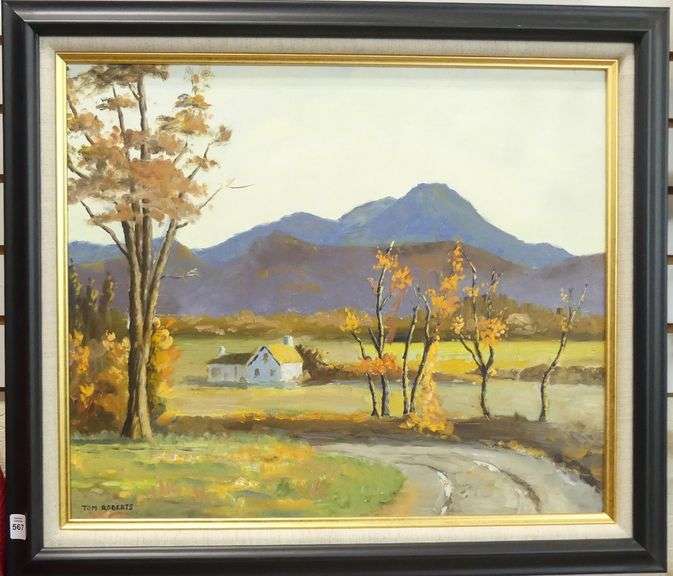 TOM ROBERTS OIL PAINTING