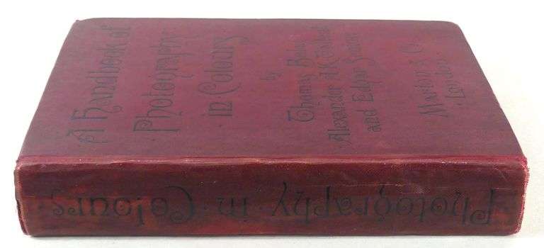 FIRST EDITION A HANDBOOK OF PHOTOGRAPHY IN COLOURS