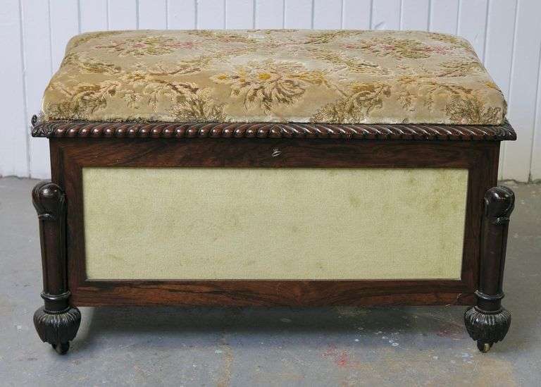 WILLIAM IV PIANO BENCH