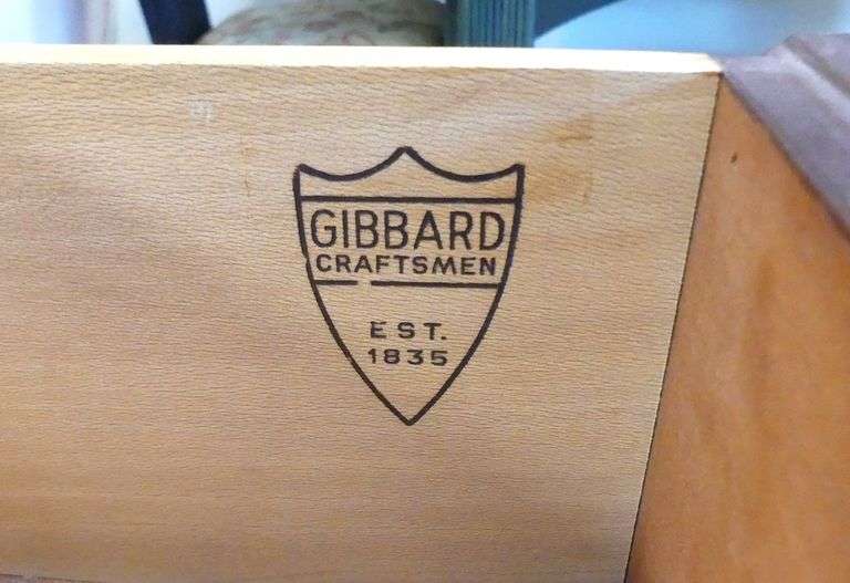 GIBBARD MAHOGANY LOWBOY DRESSER