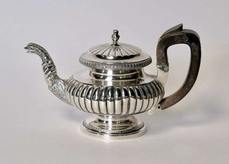 AUSTRIAN SILVER TEAPOT