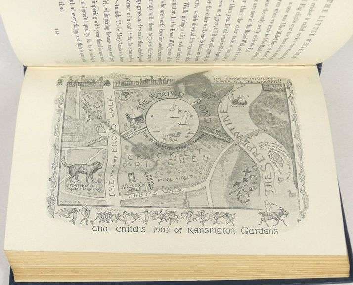 THE LITTLE WHITE BIRD OR ADVENTURES IN KENSINGTON GARDENS BY J.M. BARRIE