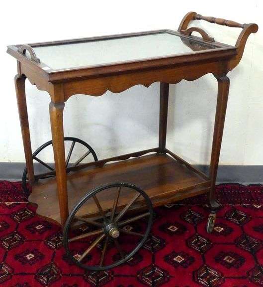 ANTIQUE TEA WAGON