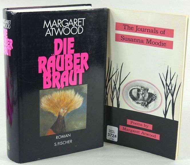 TWO MARGARET ATWOOD VOLUMES, SIGNED BY THE AUTHOR
