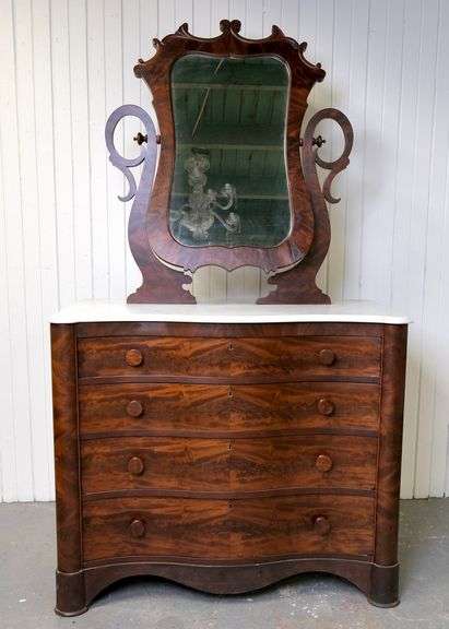 BOWFRONT DRESSER