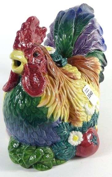 RARE FITZ & FLOYD TEAPOT