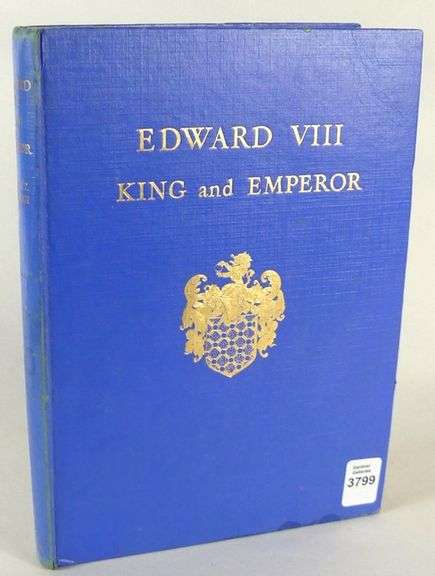 EDWARD VIII KING AND EMPEROR
