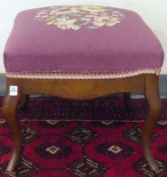ANTIQUE FOOTSTOOL