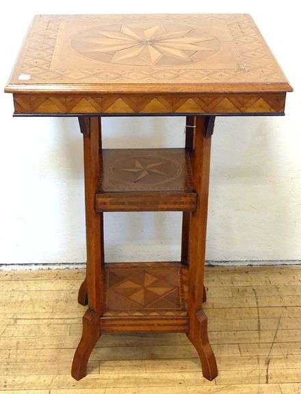 INLAID PARLOUR TABLE