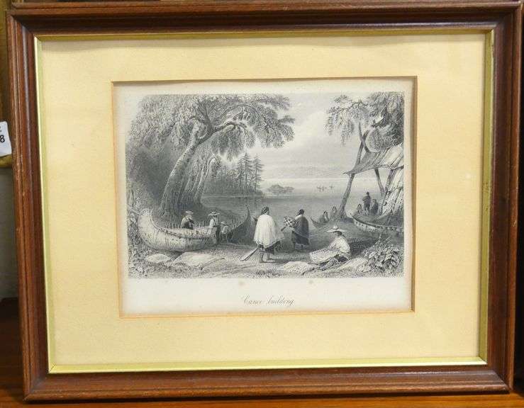 SEVEN FRAMED ANTIQUE ENGRAVINGS