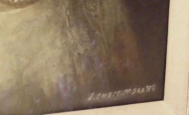 FRAMED "PORTRAIT" OIL PAINTING