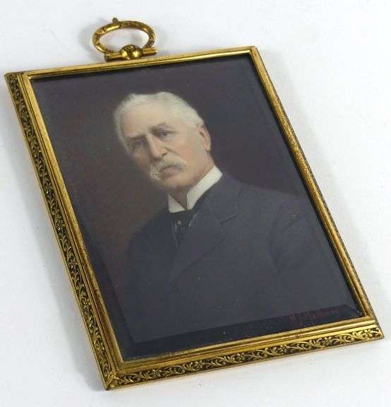 ANTIQUE MINIATURE PORTRAIT