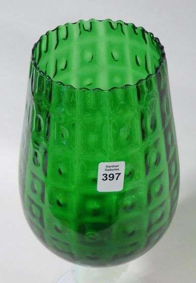 EMPOLI GLASS VASE