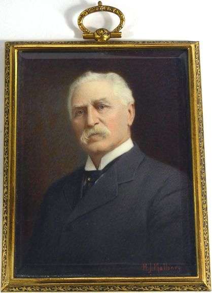 ANTIQUE MINIATURE PORTRAIT