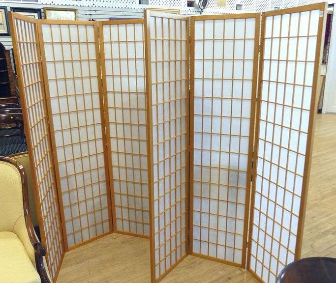 TWO IKEA FLOOR SCREENS