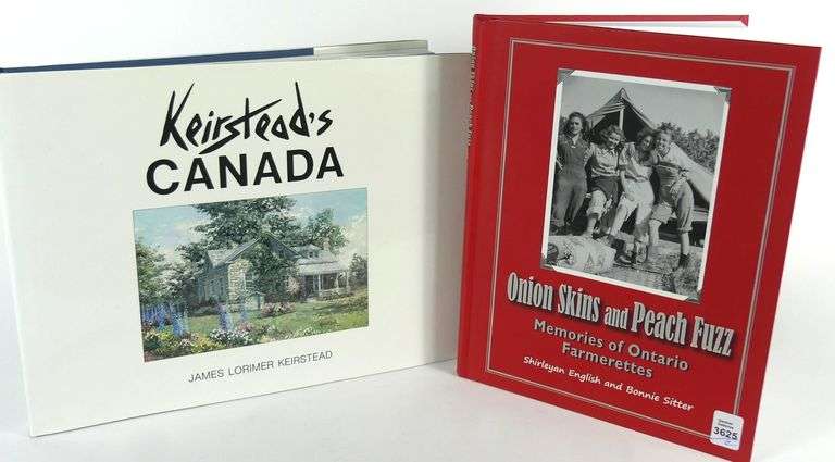 TWO AUTOGRAPHED BOOKS