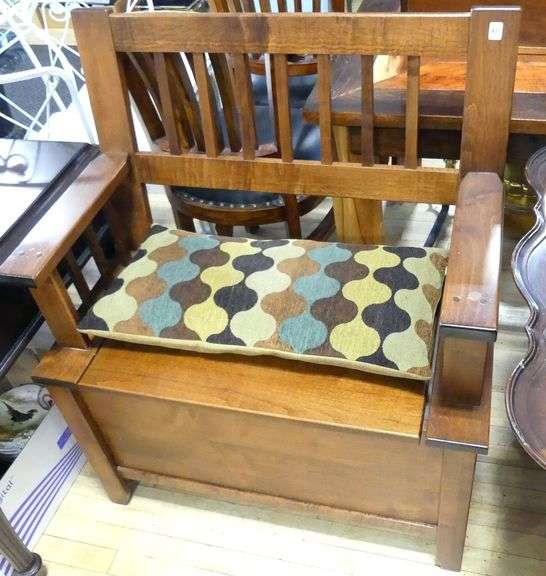 MODERN DEACON'S BENCH