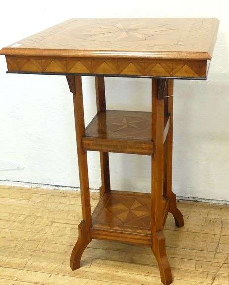 INLAID PARLOUR TABLE