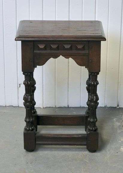OAK JOINT STOOL