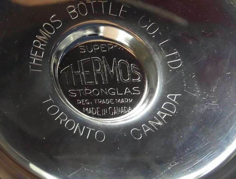 VINTAGE ICE BUCKET & THERMOS