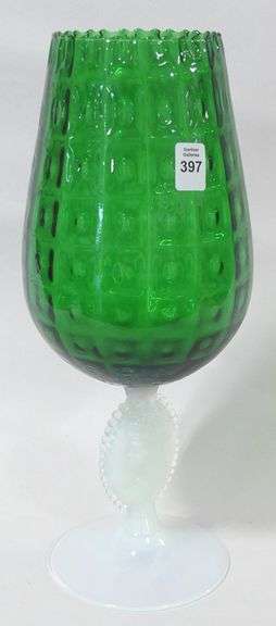 EMPOLI GLASS VASE