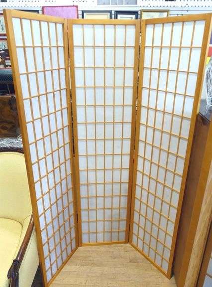 TWO IKEA FLOOR SCREENS