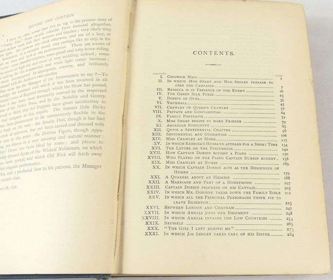 1894 VOLUME THE WORKS OF WILLIAM MAKEPEACE THACKERAY