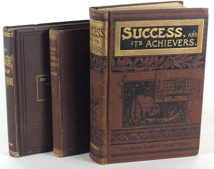 THREE INTERESTING ANTIQUE VOLUMES