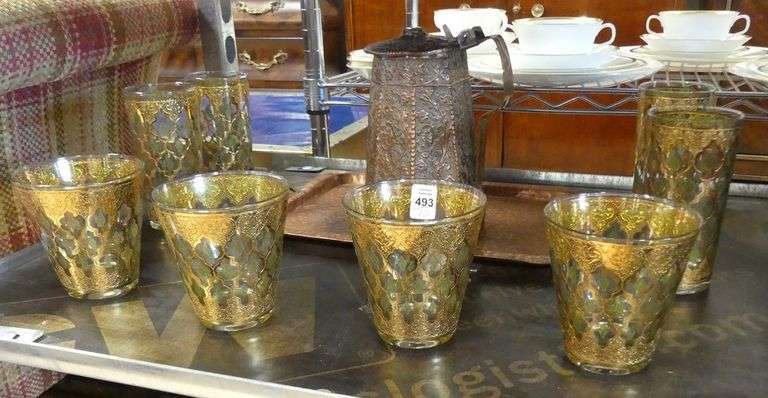 RETRO GLASSES AND HAMMERED COPPER