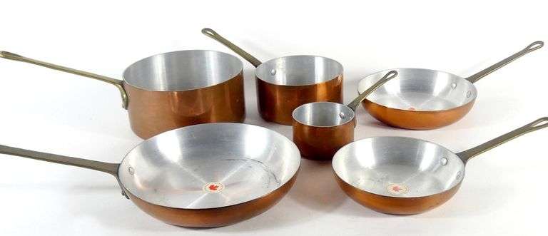 COPPER COOKWARE SET