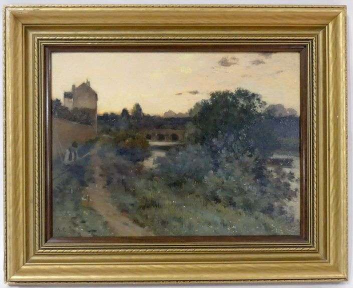MARIE CAZIN OIL PAINTING