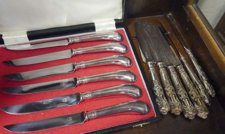 LUNCHEON AND STEAK KNIFE SETS