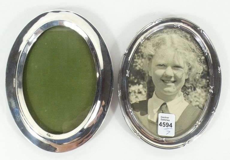 7 SILVER PORTRAIT FRAMES