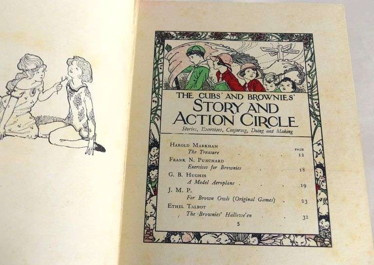 VINTAGE BOY SCOUTS, BROWNIES & CUBS BOOKS