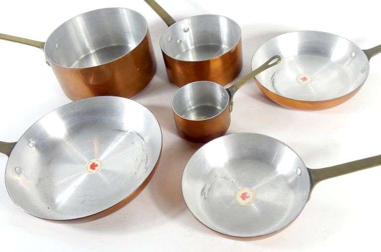 COPPER COOKWARE SET