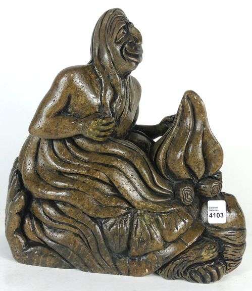 FIRST NATIONS STONE CARVING